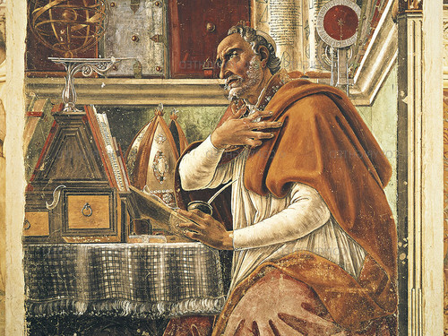 Sant'Agostino nello studio