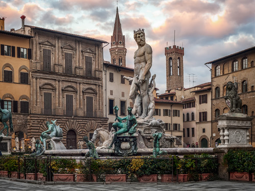 Fontana del Nettuno in Piazza della Signoria, Firenze | Foto: Tania Zbrodko