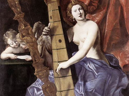 Venere suona l’arpa (Allegoria della Musica)