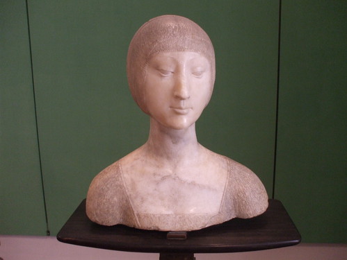 busto di Eleonora d'Aragona di Francesco Laurana