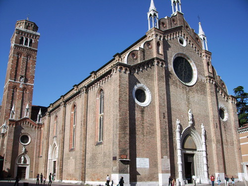 Basilica di Santa Maria Gloriosa dei Frari, Venezia. Courtesy of © Chorus Venezia.