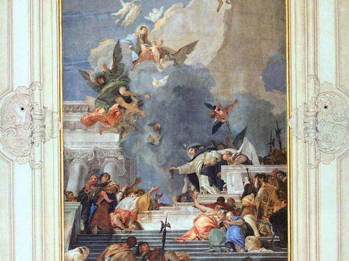 Giambattista Tiepolo, <em>Soffitto della navata</em>, 1737-1739, Venezia, Chiesa di Santa Maria del Rosario o dei Gesuati. Courtesy of © chorus - associazione per le chiese del atriarcato di venezia.