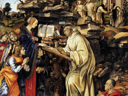 Apparizione della Madonna a San Bernardo di Chiaravalle