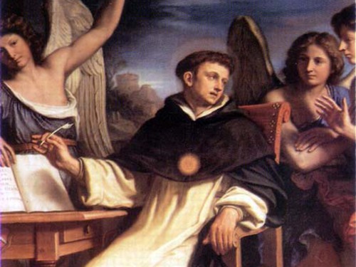 San Tommaso scrive l’Inno del SS. Sacramento