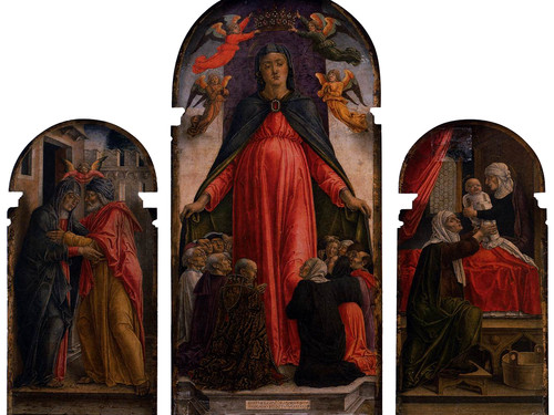 Bartolomeo Vivarini, <em>Trittico della Misericordia.&nbsp;</em>Courtesy of &copy; chorus - associazione per le chiese del Patriarcato di Venezia