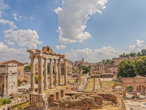 Tempio di Saturno, Fori Imperiali, Roma | Foto: BAHDANOVICH ALENA