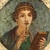 Medaglione con busto ritratto detta poetessa Saffo