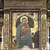 Affresco Trecentesco/Pugnale con il quale un giovane pugnalò, nel 1241, la figura del bambino da cui sgorgo sangue