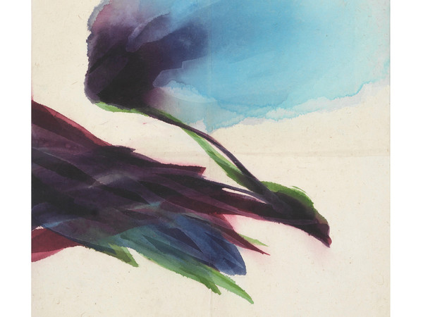 Davide Benati, Grande Mattino, 2009, acquerelli su carta intelata, cm 120x95