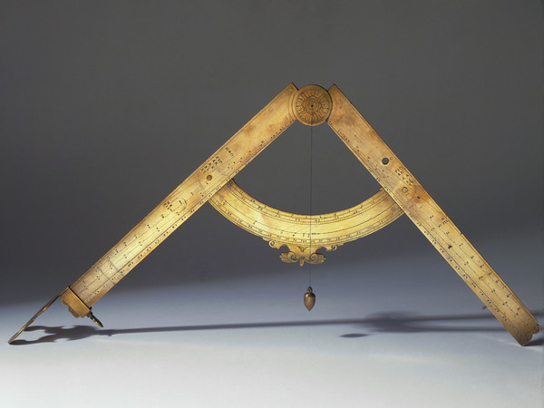 Museo Galileo: il compasso geometrico e militare ideato dallo scienziato toscano | © Museo Galileo, Firenze