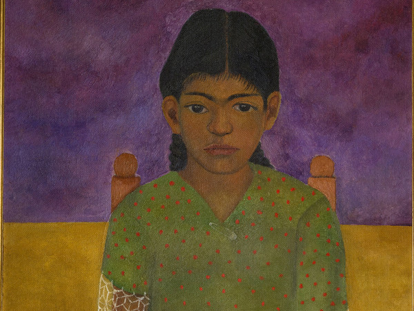 Frida Kahlo, La Niña Virginia, 1929. Olio su masonite, 78,5 x 61 cm. Col. Museo Dolores Olmedo, Xochimilco, México. Photographs by Erik Meza / Javier Otaola; image © Archivo Museo Dolores Olmedo 2013 Banco de México