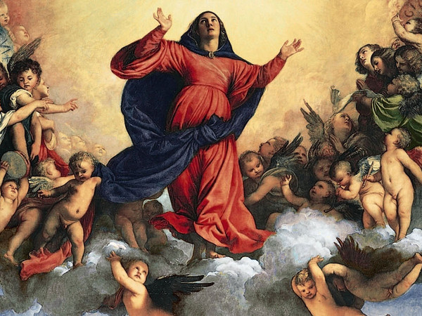 Tiziano Vecellio (1490 - 1576), Assunzione della Vergine Maria (Assunta),  1516-1518, Olio su pannello, 668 x 344 cm, Venezia, Santa Maria Gloriosa dei Frari