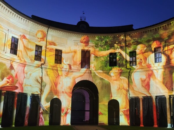 La Macchina del Tempio. Videomapping al Museo Nazionale Etrusco di Villa Giulia, Roma