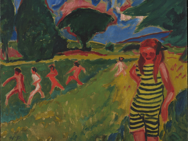 Max Pechstein, The Yellow and Black Jersey, 1910, Brücke-Museum | courtesy © Brücke-Museum / ph: Nick Ash Max Pechstein, The Yellow and Black Jersey, 1910, Brücke-Museum | courtesy © Brücke-Museum / ph: Nick Ash