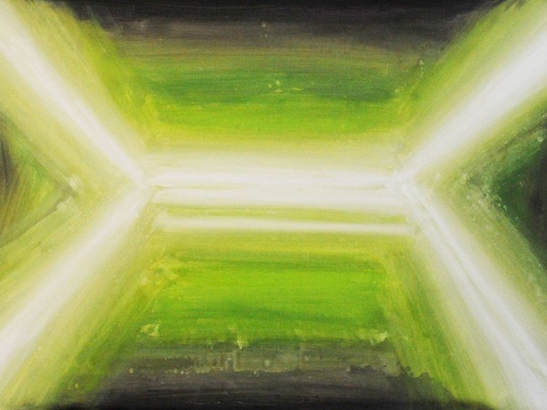 Michele De Luca, Breve incanto, 2010. Acrilico su tela. Collezione privata