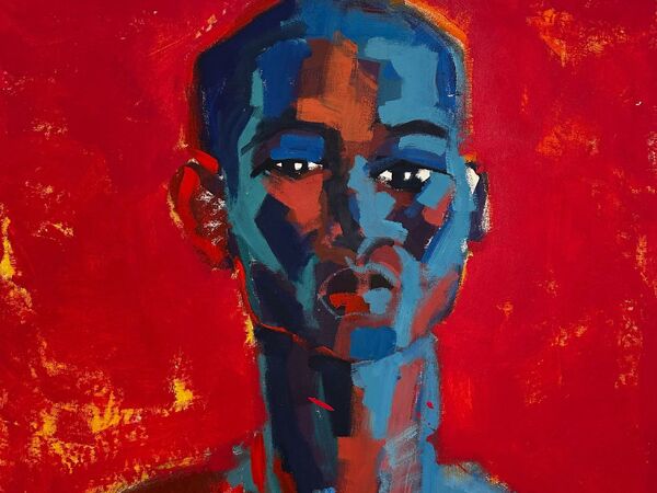 Fitsum Berhe Woldelibanos, Moses, 2009, acrilico su tela (ERITREA)