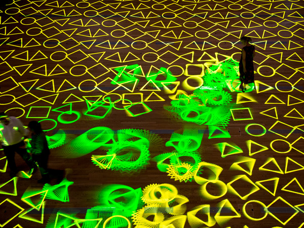 Miguel Chevalier, Onde Pixel, 2016, UniCredit Pavilion, Milano | Courtesy of UniCredit Pavilion © Miguel Chevalier