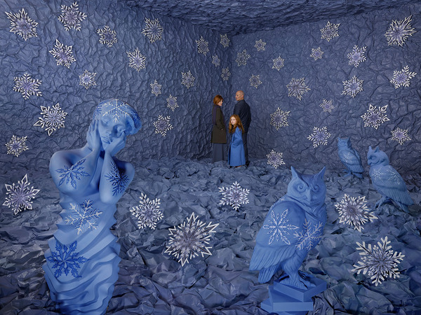 Sandy Skoglund, Winter, 2019. Courtesy Paci Contemporary Gallery Sandy Skoglund, Winter, 2019. Courtesy Paci Contemporary Gallery