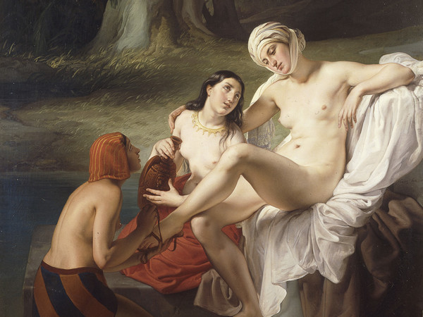 Francesco Hayez, Betsabea al bagno, 1834.