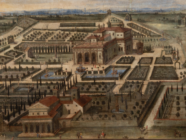 Joseph Heintz il Giovane, Villa Mattei Celimontana, 1625 circa, Olio su tela | © New York University (NYU), Acton Collection, Villa La Pietra, Florence | Foto: © Giusti Claudio Firenze - Foto Paolo Tosi - Giorgio Misirlis