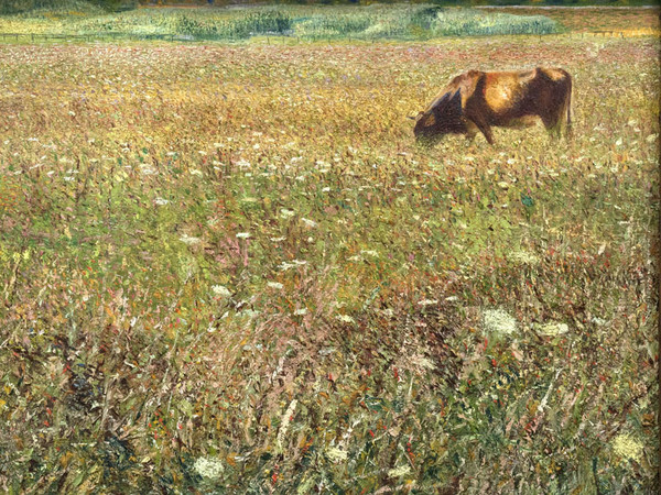 Umberto Boccioni, Campagna romana o Meriggio, 1903, Olio su tela