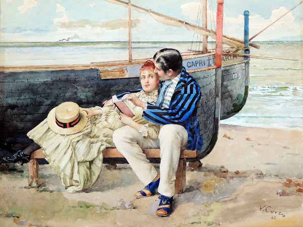 Vittorio Corcos, Lune de Miel, 1885