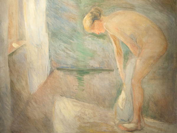 Edvard Munch, Dopo il bagno 1892 olio su tela, M. Erik Martin Vik Collezione Erik M. Vik © The Munch Museum / The Munch-Ellingsen Group by SIAE 2013 