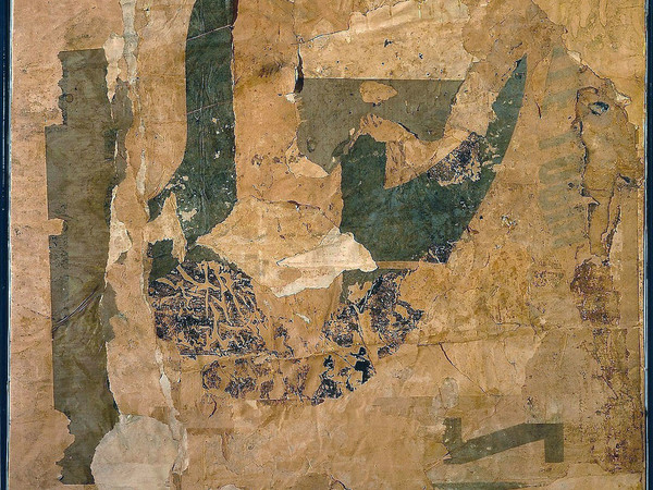Mimmo Rotella, Not in Venice, 1959, retro d'affiche su tela, cm 95x72, MART - Museo d'arte moderna e contemporanea di Trento e Rovereto, Rovereto