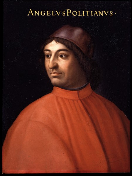 Cristofano di Papi dell’Altissimo, Ritratto di Agnolo Poliziano, ante 1568, Olio su tavola
