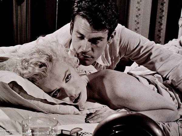 Marilyn in una scena del film 