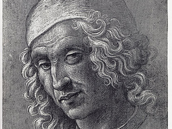Cerchia di Domenico Ghirlandaio, Testa di un uomo che indossa un cappello, 1495–1505 circa.
