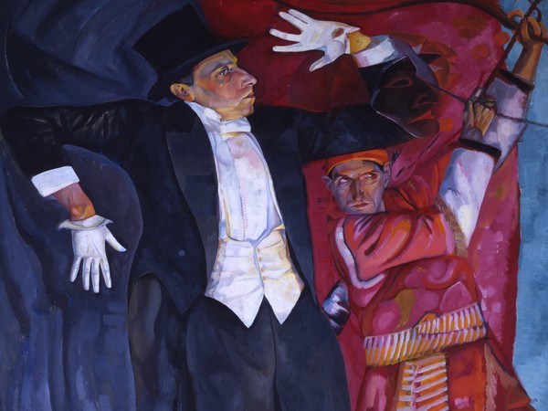 Boris Grigoriev, Ritratto di Vsevolod Mejerchol’d, 1916, Olio su tela | © State Russian Museum, St. Petersburg