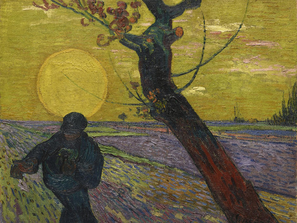 Vincent Van Gogh, Le Semeur au soleil couchant, 1888, Olio su tela 73 x 92 cm, Collezione Emil Bührle
