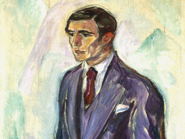 Edvard Munch, Leopold Wondt 1916 olio su tela, cm 100 x 72 Collezione privata © The Munch Museum / The Munch-Ellingsen Group by SIAE 2013 