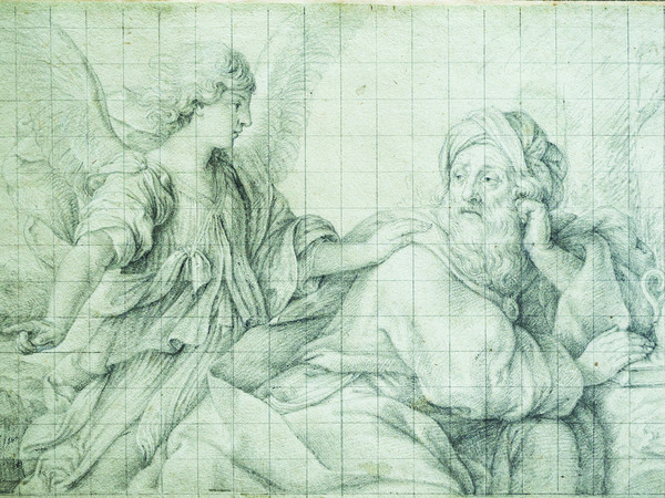 Giovan Battista Salvi detto il Sassoferrato, Un angelo appare ad Elia, Collezione Kamph