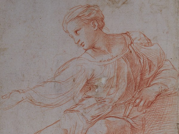 Raffaello Sanzio, Studio per la Madonna d Alba, Verso | © Stefano Ravera Alamy Stock Photo