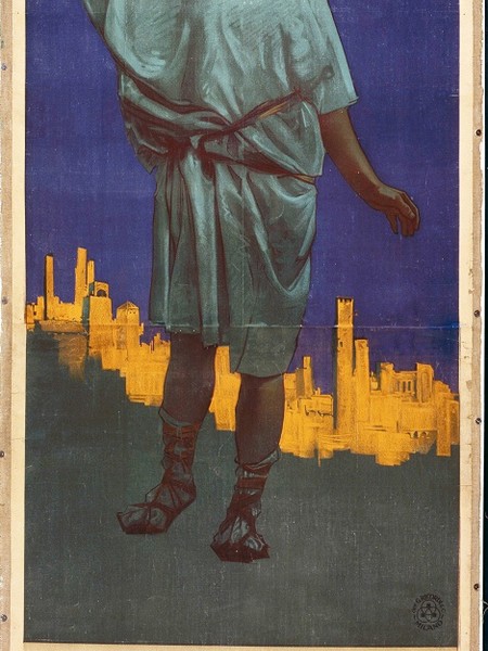 Giuseppe Palanti, Manifesto Ricordi per Parsifal,1913, Cromolitografia Milano, Museo Teatrale alla Scala