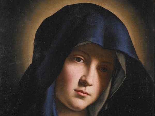 Giovan Battista Salvi detto il Sassoferrato, Madonna orante, Olio su tela, 34.5 x 44.7 cm, Macerata, Palazzo Buonaccorsi