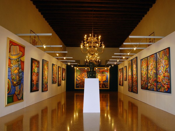 Le opere di Alfredo Sosabravo in mostra a Roma, presso il Palazzo della Cancelleria, dal 18 ottobre al 17 novembre 2015. © Bettini & Co. Gallery