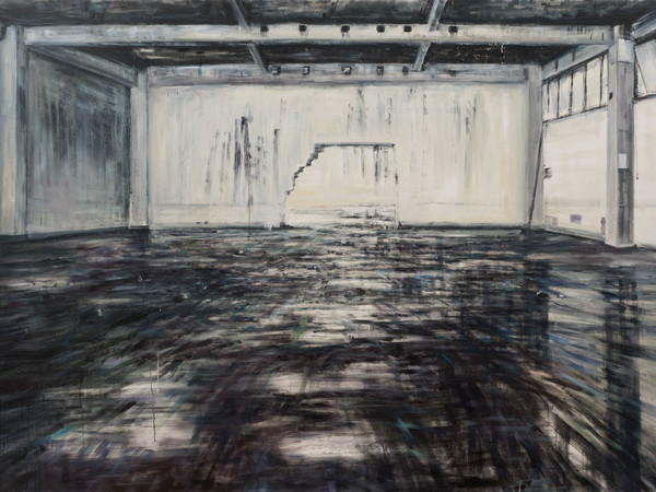 Domenico Marranchino, Uffici abbandonati, Ex Alfa Romeo, Arese, Milano, 2017, 260 x 160 cm