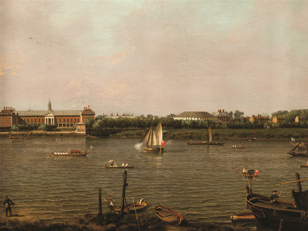 Canaletto (1697-1768), Il Chelsea College, la Rotonda, casa Ranelagh e il Tamigi, Londra, 1751, Olio su tela, 127 x 95.5 cm, La Habana (Cuba), Coleccion Museo Nacional de Bellas Artes