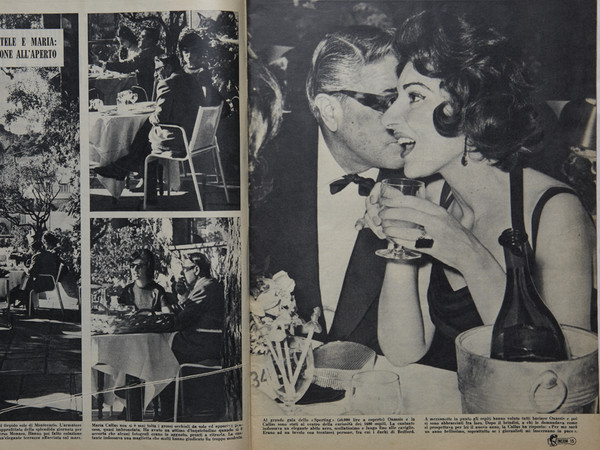 Maria Callas con Aristotele Onassis, 