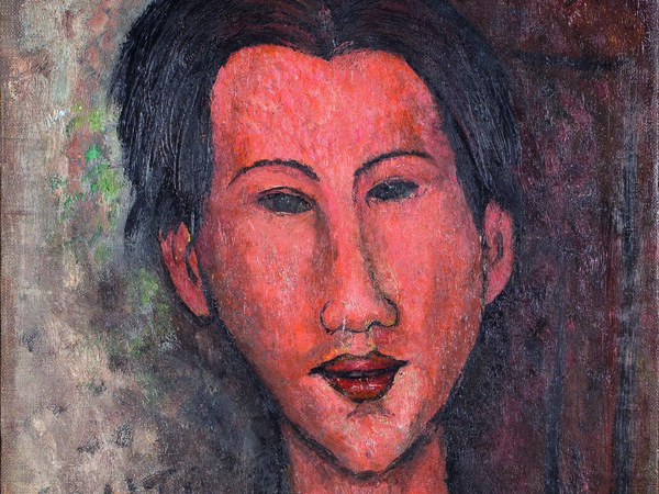 Amedeo Modigliani, Ritratto di Chaim Soutine, 1917, Olio su tela, 35 x 55.5 cm, Collezione privata | | Courtesy of Palazzo Ducale, Genova 2017