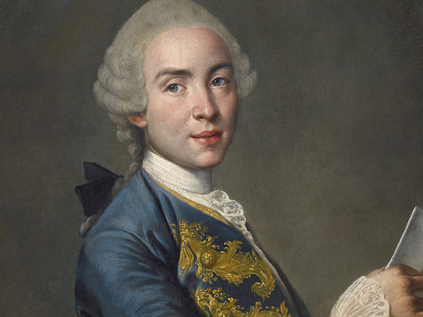 Giacomo Ceruti, Ritratto di giovane uomo con foglio dipinto in mano, 1760 circa, Pinacoteca Tosio Martinengo Brescia | © Archivio fotografico Civici Musei di Brescia / Fotostudio Rapuzzi