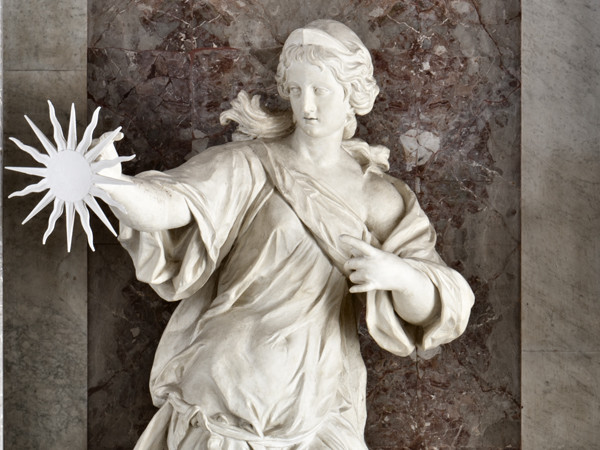 G. Salomone, Verità, particolare, Caserta Palazzo Reale, Scalone d'Onore