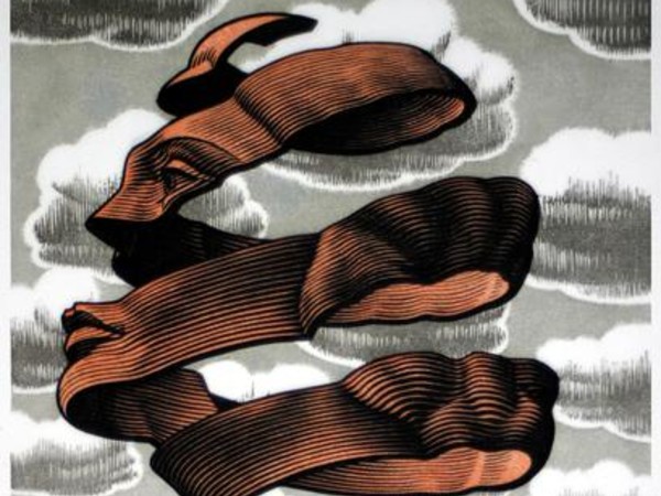 Maurits Cornelis Escher. Escher, Chiostro del Bramante, Roma