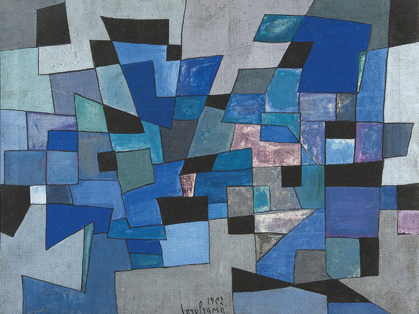 Carol Rama, Senza titolo, 1952. Tempera su tela, 34,8x44,7 cm. Collezione Giulia Casorati Carol Rama, Senza titolo, 1952. Tempera su tela, 34,8x44,7 cm. Collezione Giulia Casorati