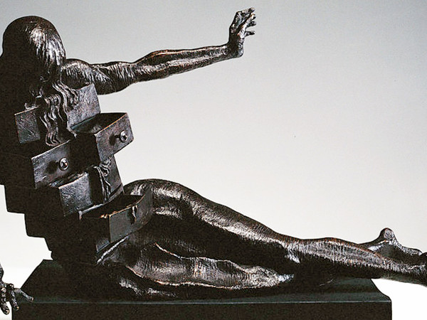 S. Dalì, Cabinet anthropomorphique, 1973; bronzo, h. cm 64