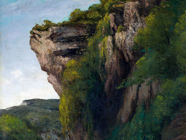 Gustave Courbet, Le rive della Loue, 1862.