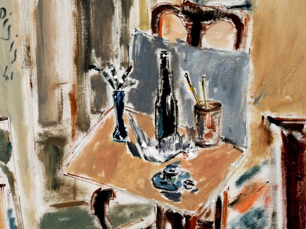 Filippo de Pisis, Interno dello studio, 1941, Parma, Fondazione Magnani Rocca | © Fondazione Magnani Rocca